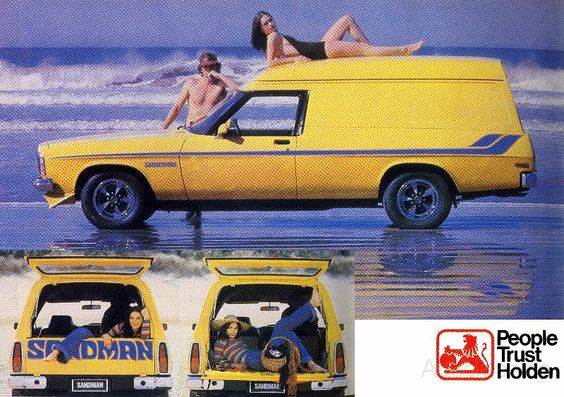 1977 Holden HZ Sandman Panel Van